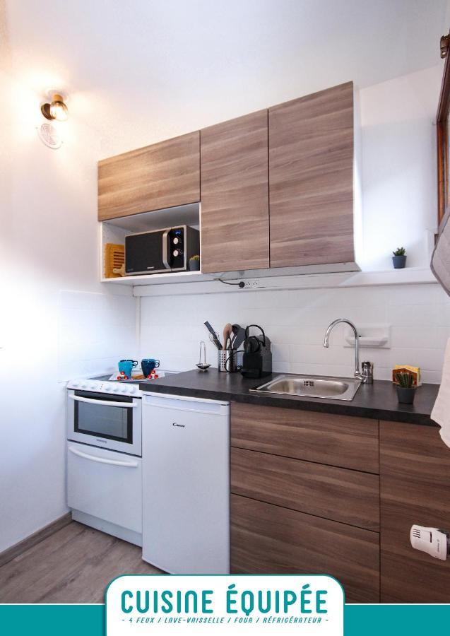 Briancon - Serre Chevalier 1200 - Joli Appartement - Face Aux Pistes En Centre Ville Ngoại thất bức ảnh