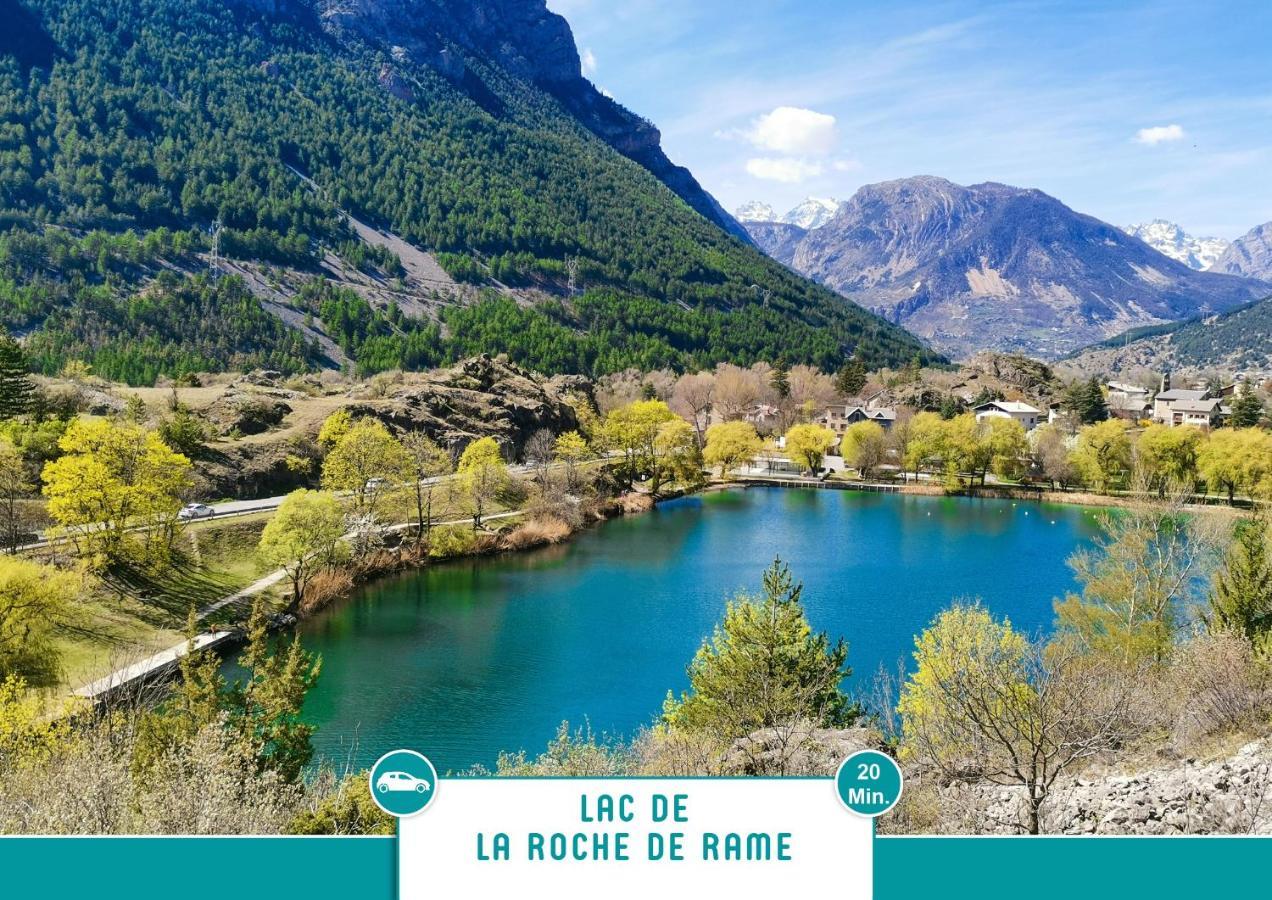 Briancon - Serre Chevalier 1200 - Joli Appartement - Face Aux Pistes En Centre Ville Ngoại thất bức ảnh