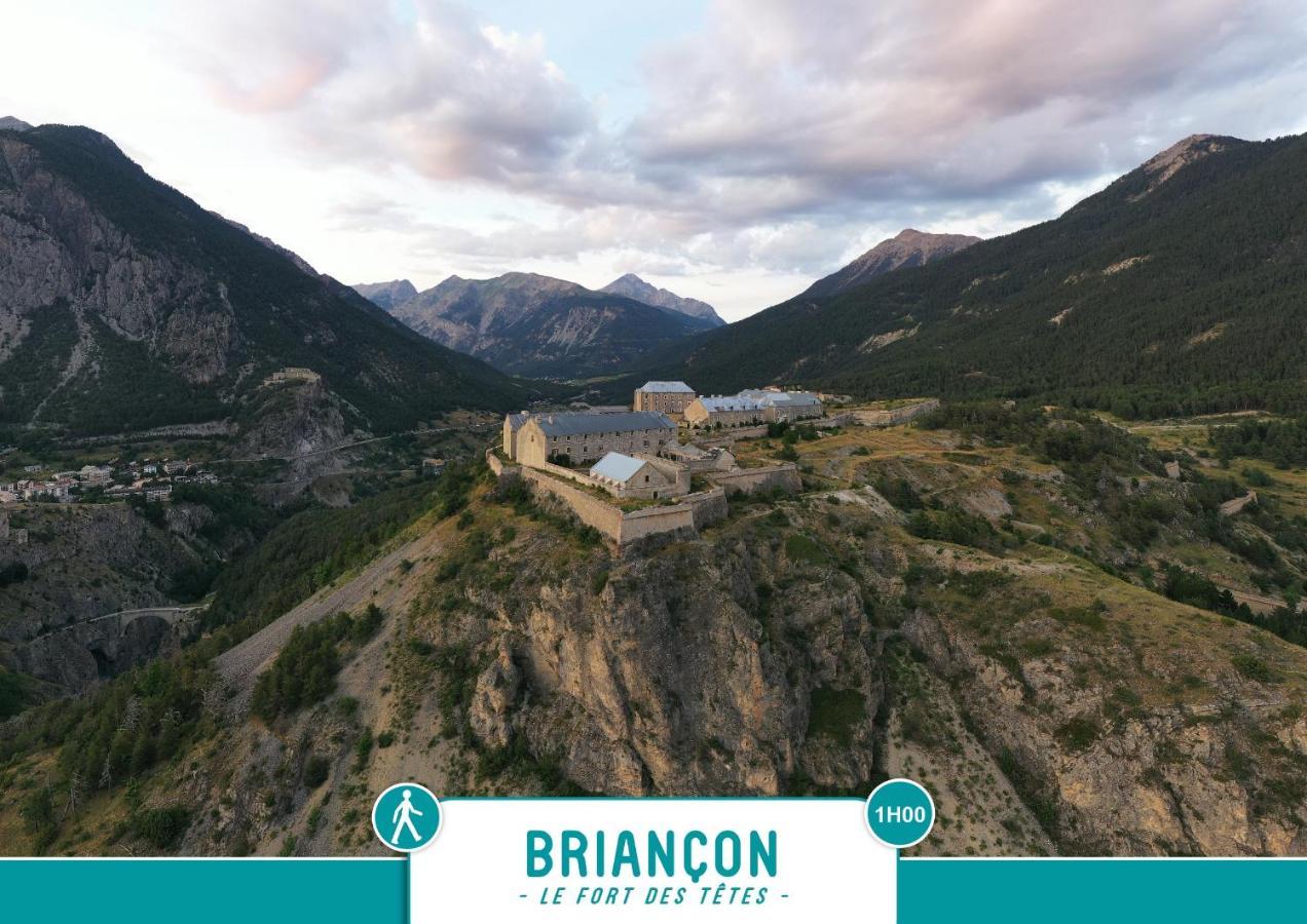 Briancon - Serre Chevalier 1200 - Joli Appartement - Face Aux Pistes En Centre Ville Ngoại thất bức ảnh