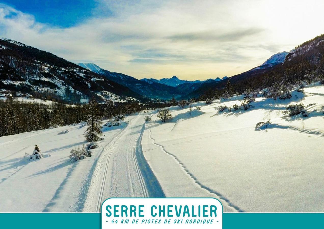 Briancon - Serre Chevalier 1200 - Joli Appartement - Face Aux Pistes En Centre Ville Ngoại thất bức ảnh